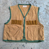 1970’s Saf-T-Back Zip Up Hunting Vest Medium