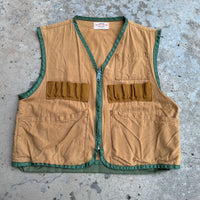 1970’s Saf-T-Back Zip Up Hunting Vest Medium