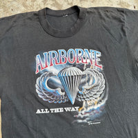 1980’s JRS Enterprises Airborne All The Way T-Shirt L/XL