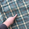 1960’s McGregor Wool Plaid Loop Collar Shirt Medium