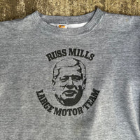 1970’s Russ Mills Large Motor Team Russell Gold Tag Crewneck Sweatshirt Small