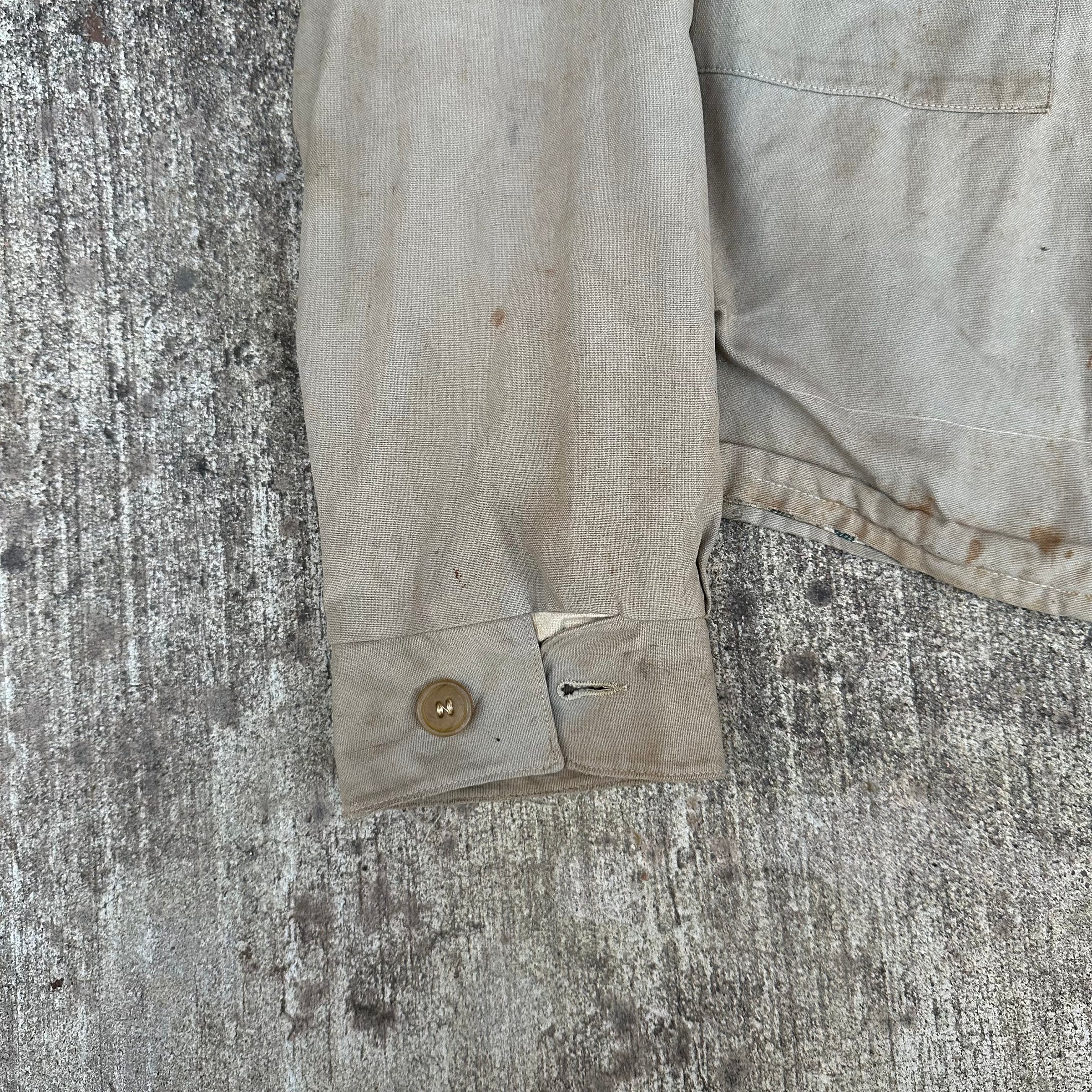 1940’s/50’s Montgomery Ward Cotton Flannel Lined Jacket