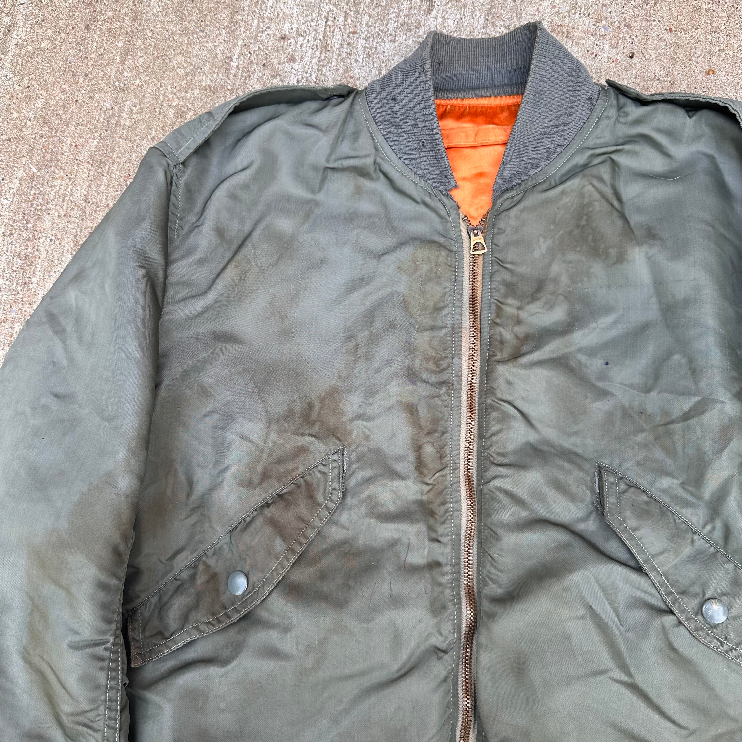 1960's Vietnam War USAF L-2B Flight Jacket Size Medium – Little