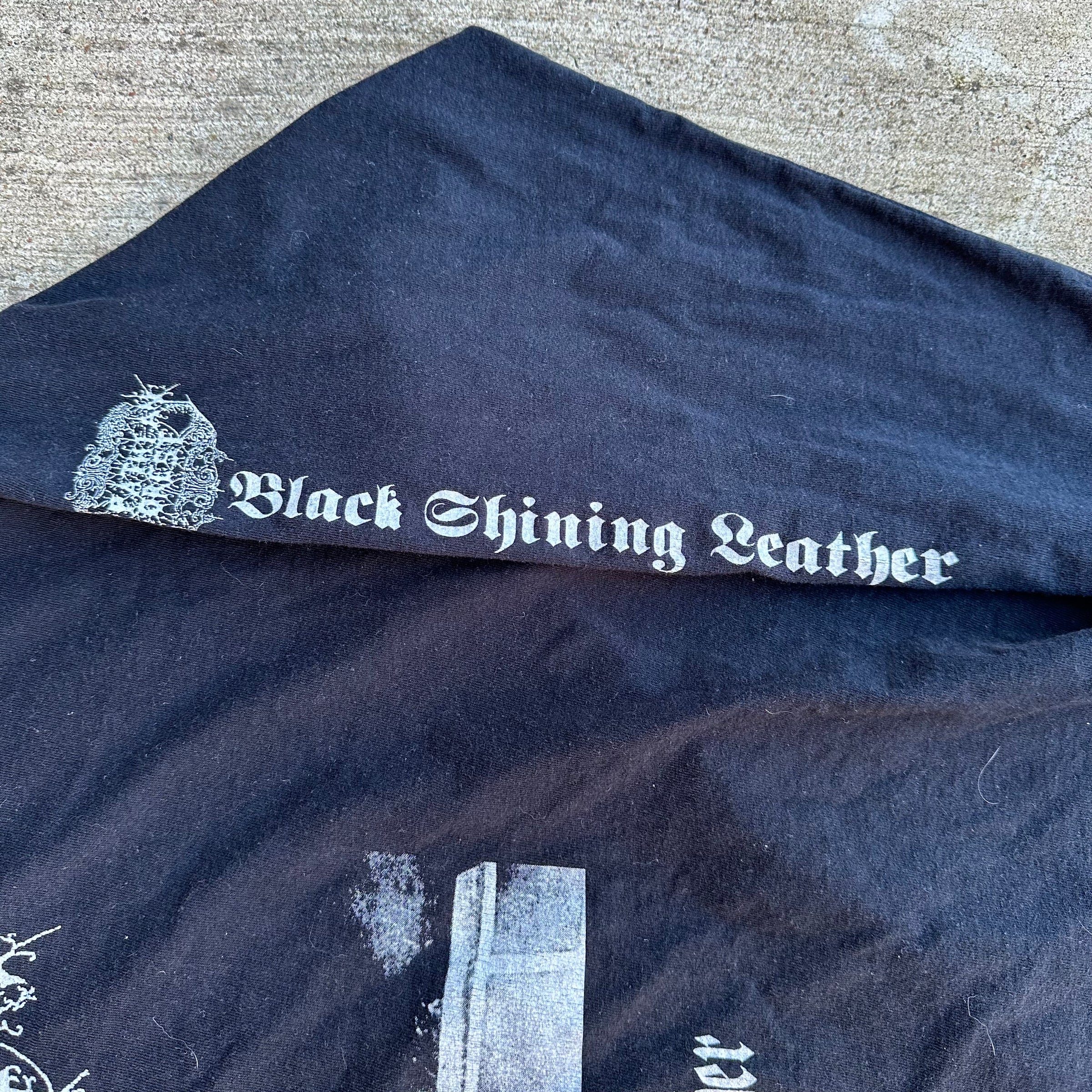 1998 Carpathian Forest “Black Shining Leather” Album Longsleeve T-Shirt XL