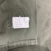 1960’s/70’s USAF 308th Strategic Missile Control Patched OG-107 Fatigue Shirt Large