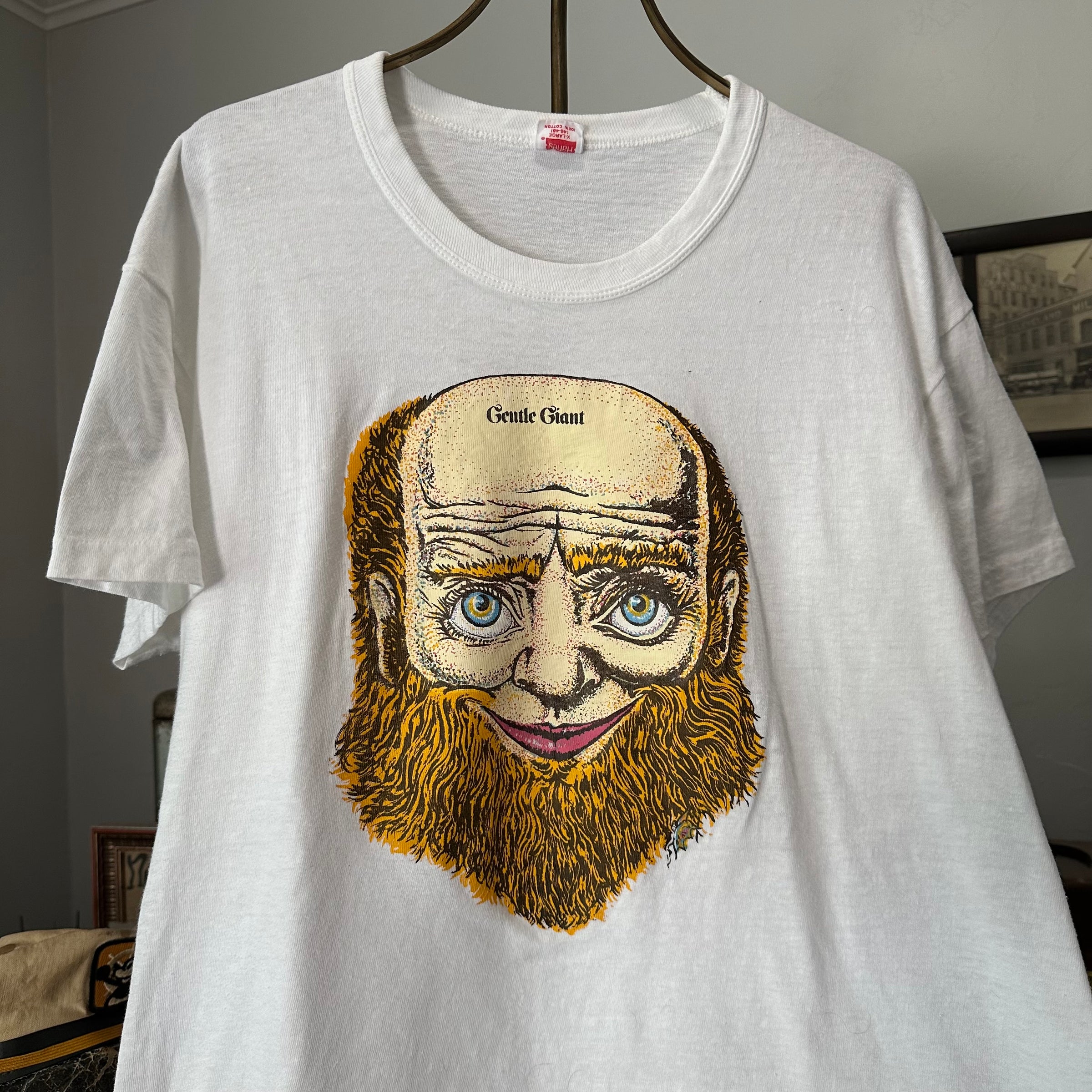 1971 Gentle Giant Self Titled Album Promo T-Shirt Large