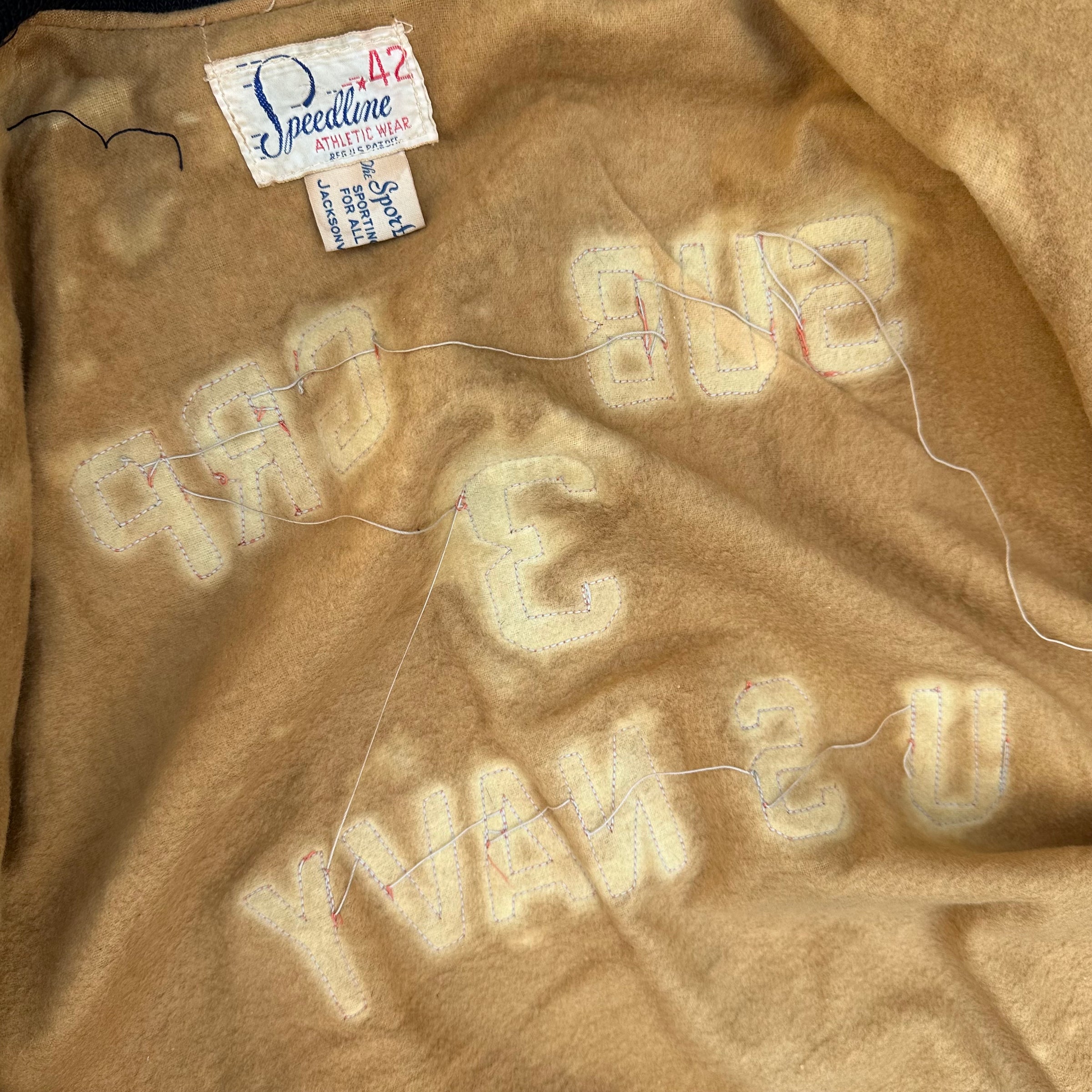 1950’s USN Sub Group 3 Satin Souvenir Jacket Size 42