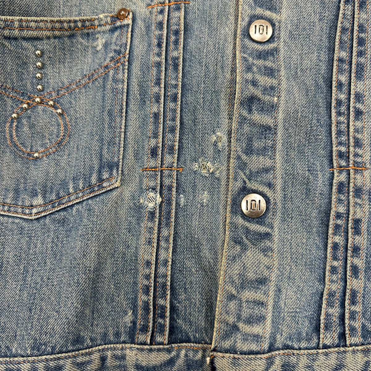 1950’s/60’s Montgomery Ward 101 Pleated Denim Jacket