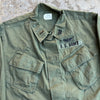 1960’s Vietnam War Patched US Army Senior Aviator Jungle Jacket Medium Long