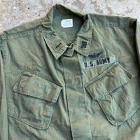 1960’s Vietnam War Patched US Army Senior Aviator Jungle Jacket Medium Long