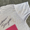1980’s Gentleness is Strength Support Nonviolence in Men T-Shirt Small