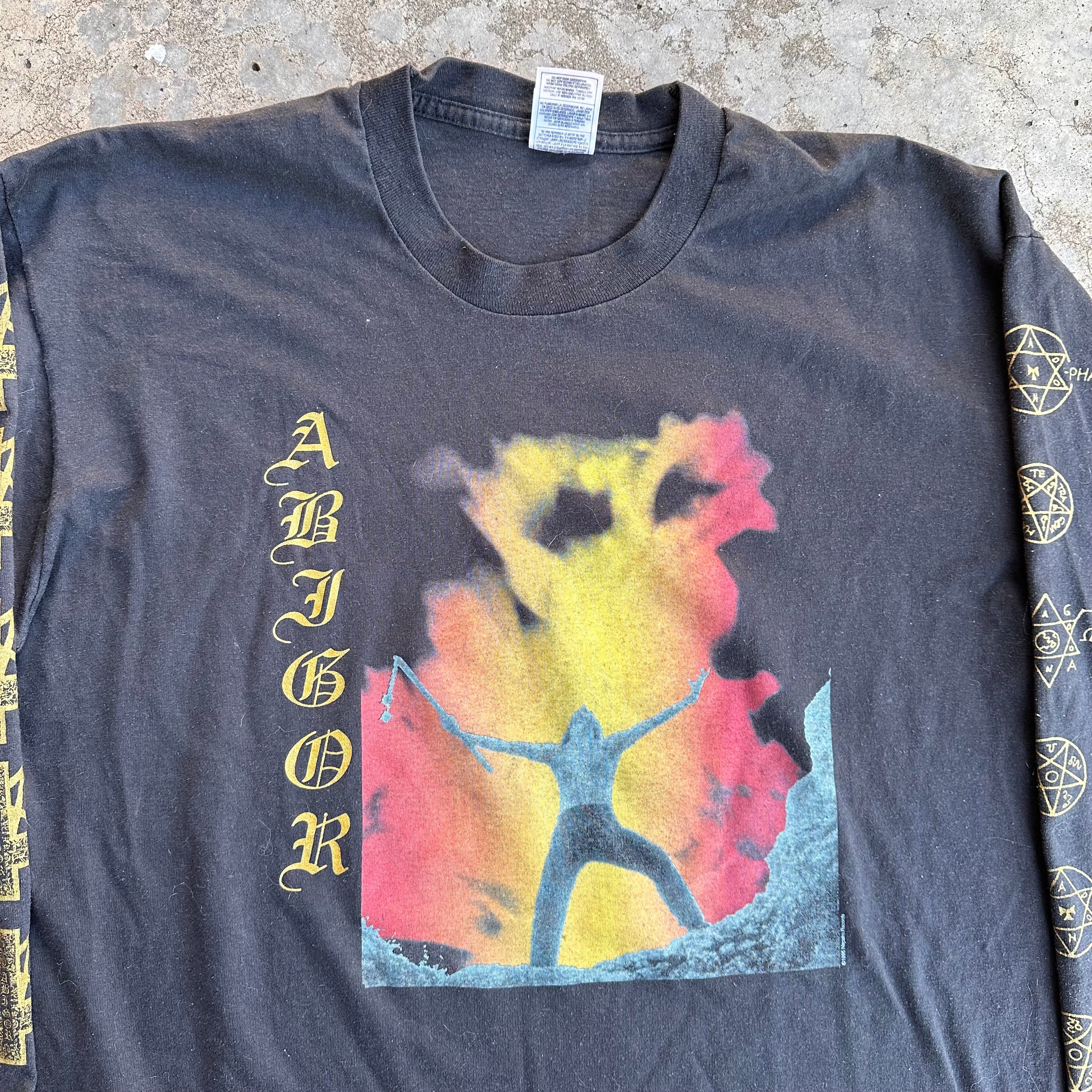 1995 Abigor Verwüstung: Invoke the Dark Age Album Longsleeve T