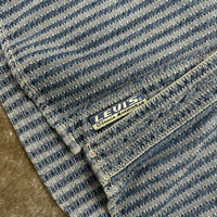 1990’s Levi’s Jeanswear Striped Denim Shirt Medium