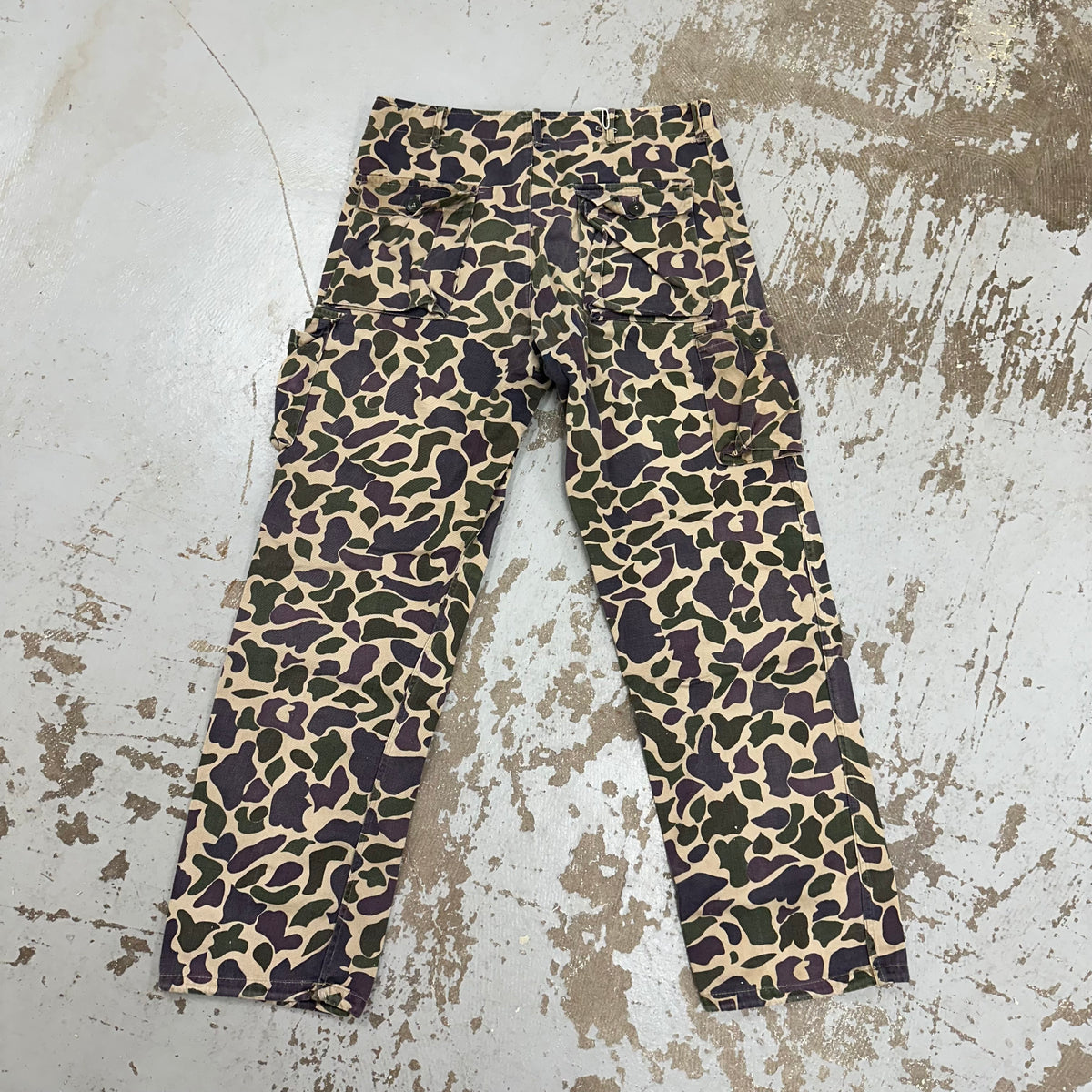 1960’s Vietnam War CISO-made Beo Gam Camo Pants 33” Waist