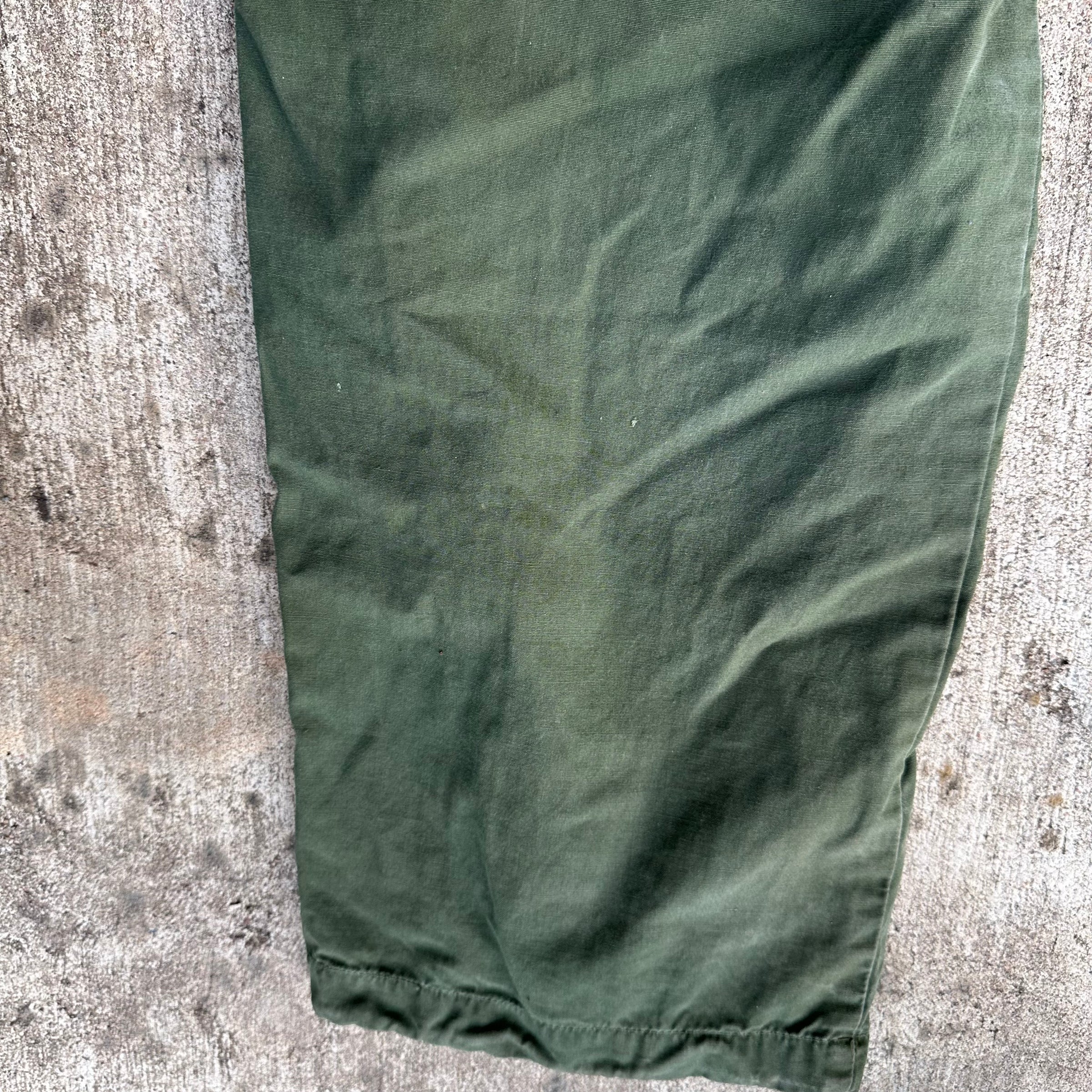 1960’s Vietnam War Poplin Jungle Pants Medium Short