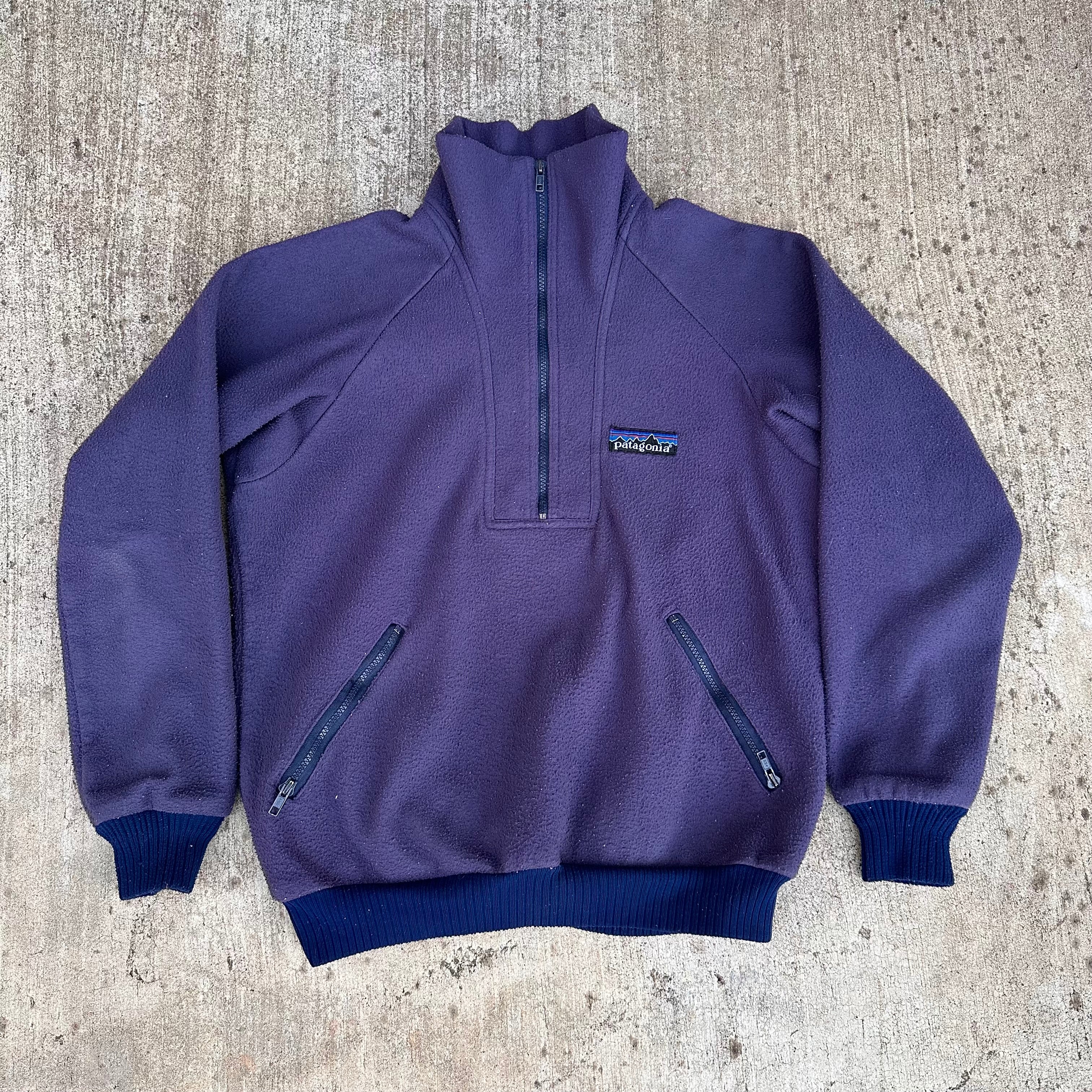 1980's Patagonia Half Zip Fleece Jacket Medium – Little Chum Vintage