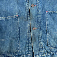 1970’s Blue Bell Blanket Lined Denim Chore Coat Large
