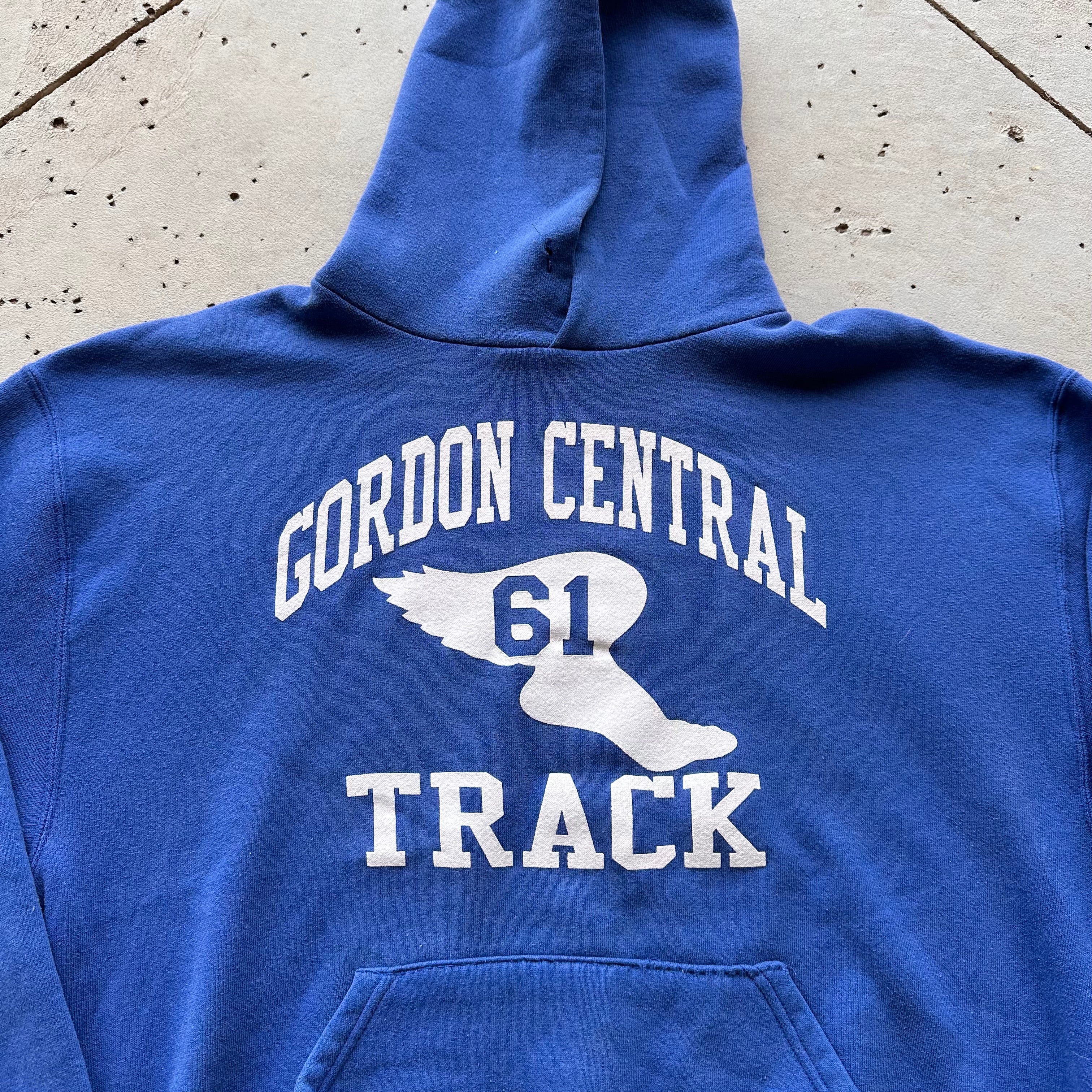 1990's/Y2k Russell Athletic Winged Foot Hooded Sweatshirt 1990's/Y2k Russell Athletic Winged Foot Hooded Sweatshirt