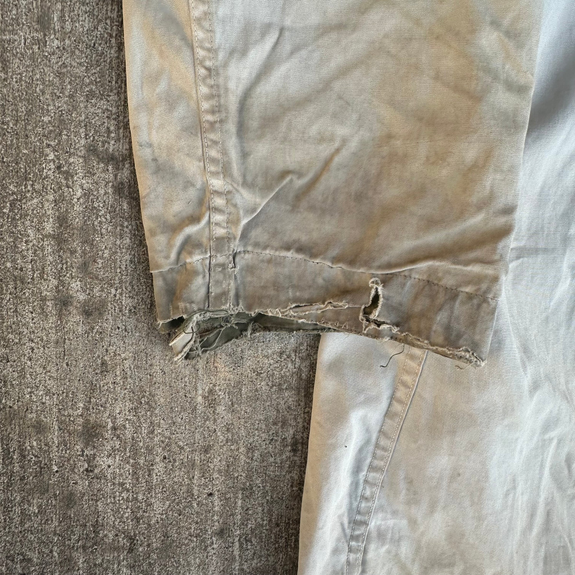 1940’s WWII Stenciled First Pattern Reversible Ski Parka