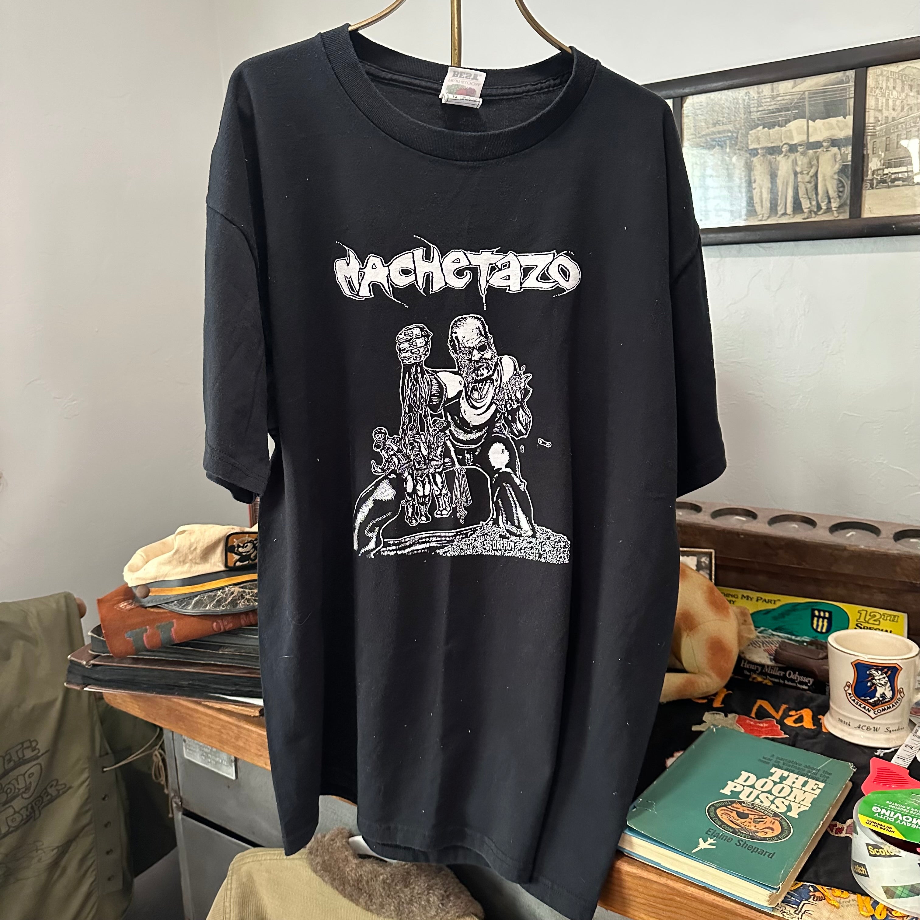 邦楽 CORRUPTED MACHETAZO 2000's Machetazo Band T-Shirt XL – Little Chum Vintage