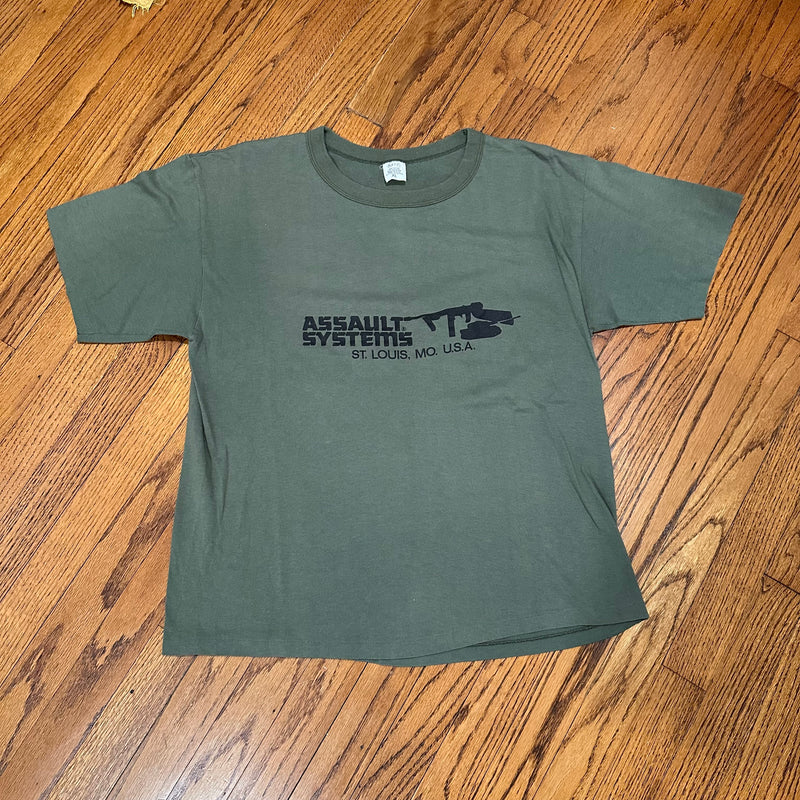 1980’s Assault Systems T-Shirt Large