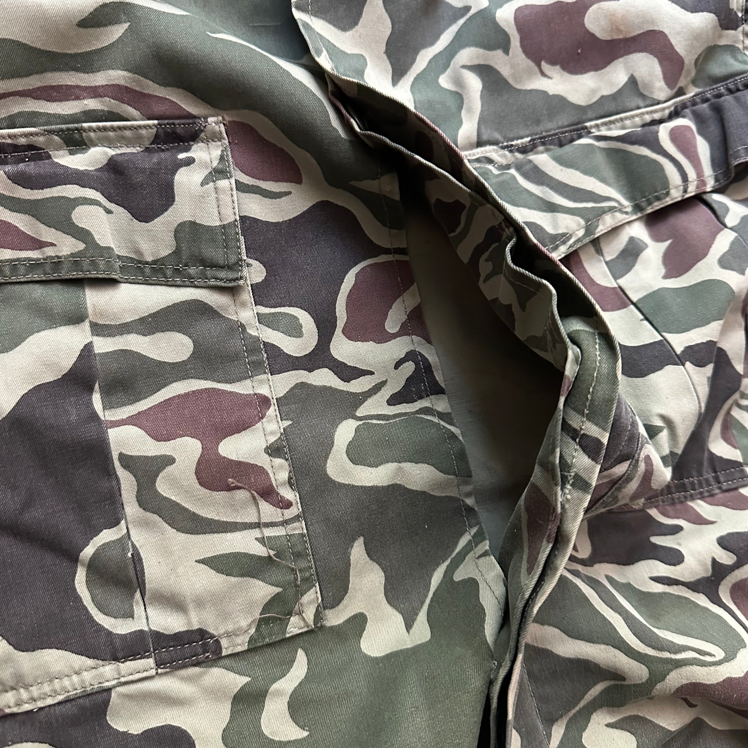 1970’s Korean Army Special Forces Noodle Camo Jacket