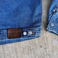 1980’s Polo Cropped Denim Jacket XL