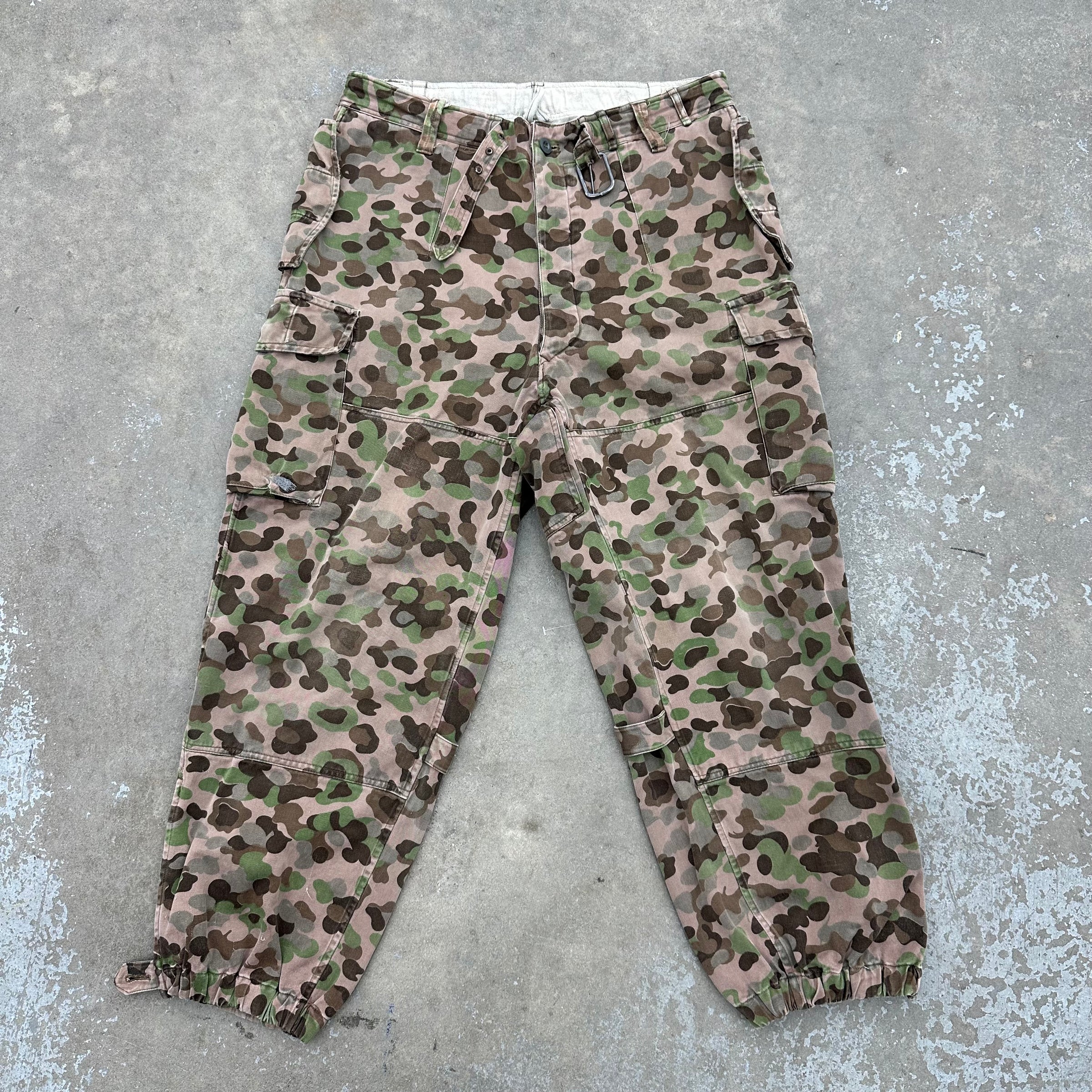 1960’s Austrian Pea Dot Camo Field Pants 34” Waist