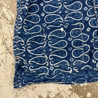Beams Japan Indigo Dyed Cabana Style Shirt XL