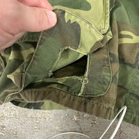 1960’s Vietnam War ERDL Camo Poplin Jungle Jacket Medium Regular