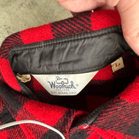 1970’s Woolrich Buffalo Check Plaid Wool Blend Flannel Shirt Large