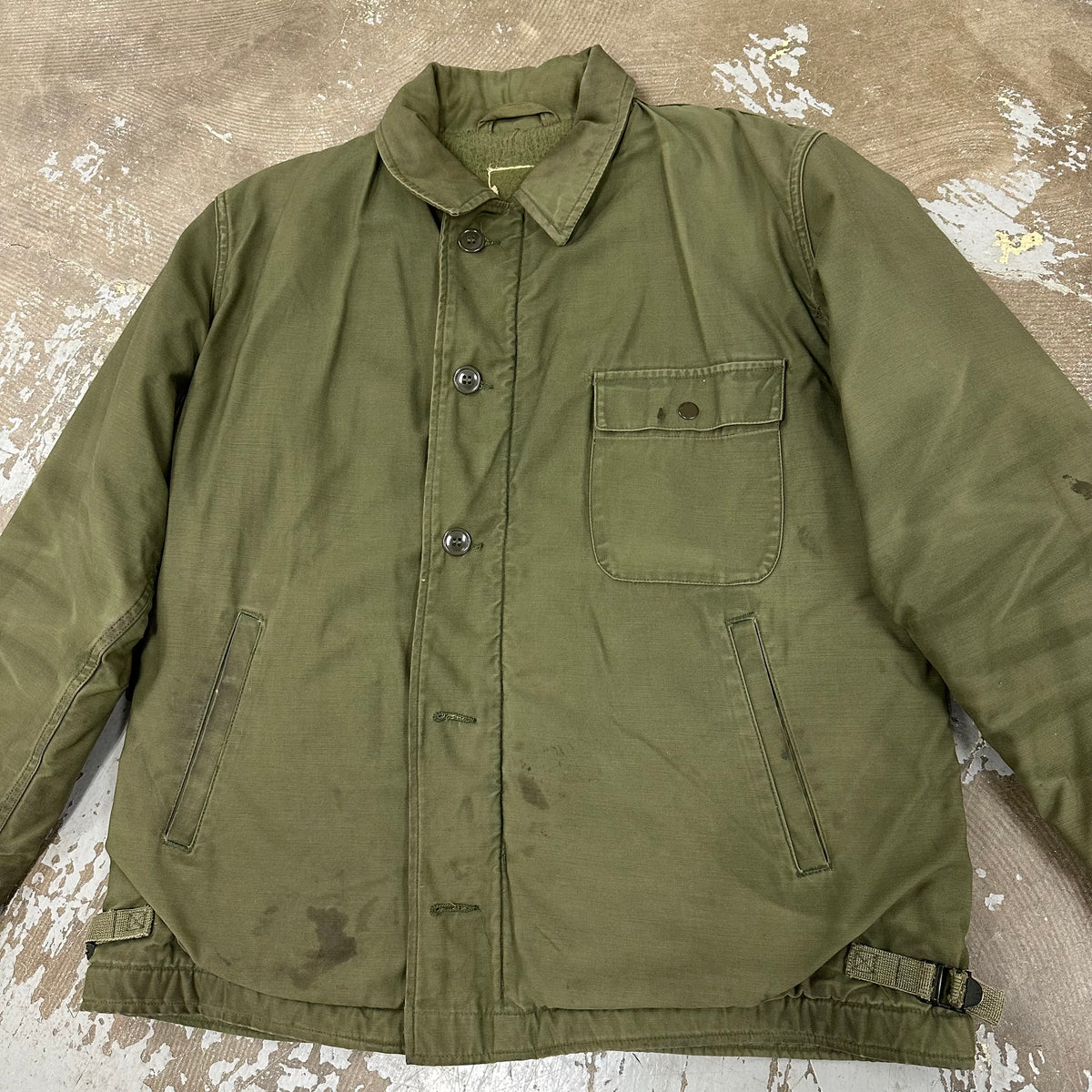1970’s USN A-2 Deck Jacket Large