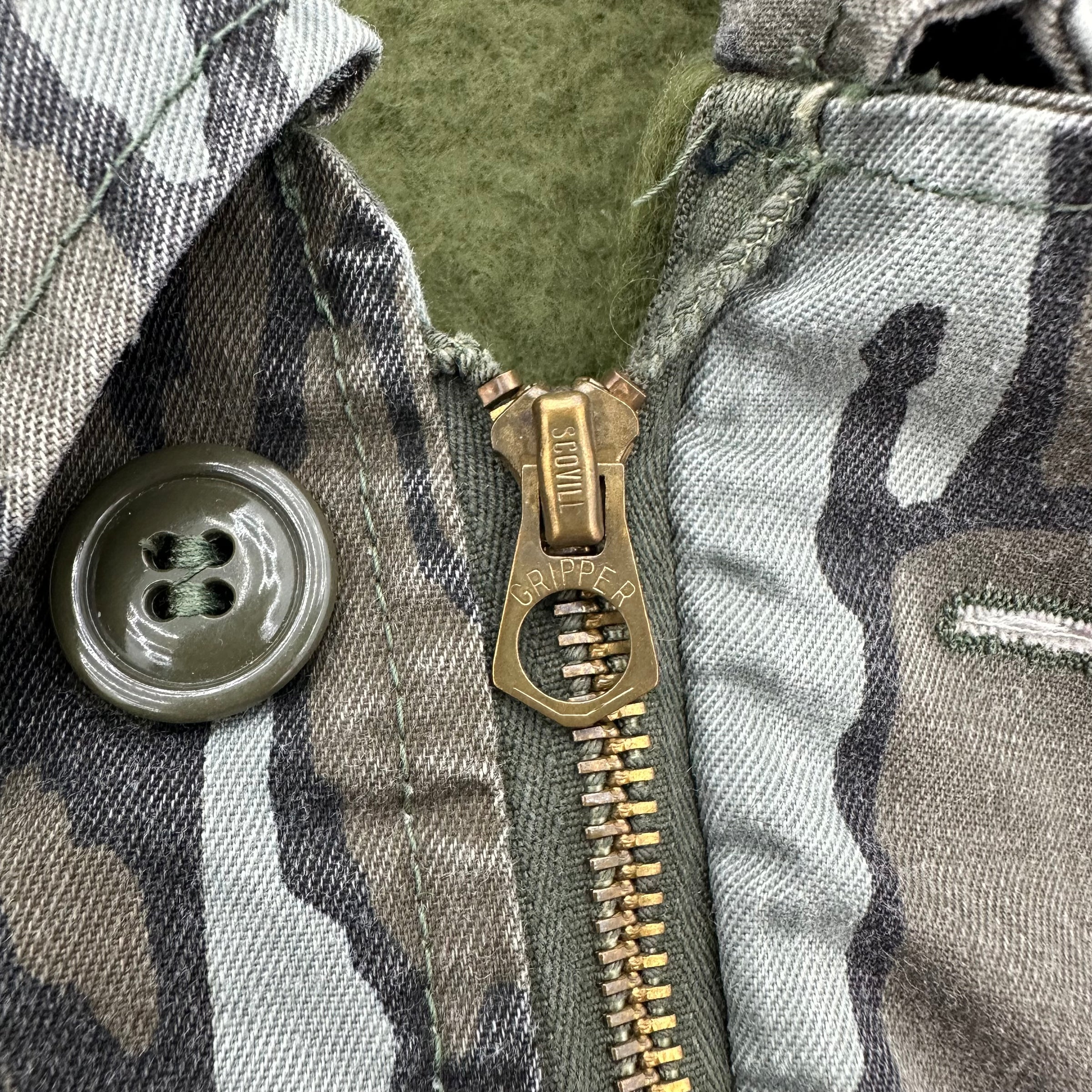 1980’s Trebark Camo A-2 Deck Jacket Large