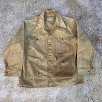 1970’s Filson Dry Tin Cloth Cruiser Jacket Size 44