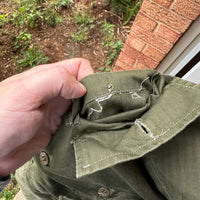 1940’s WWII Women’s Army Corps HBT Fatigue Shirt Large