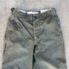 1950's M-51 OD Cotton Field Trousers 28” - 30” x 33”