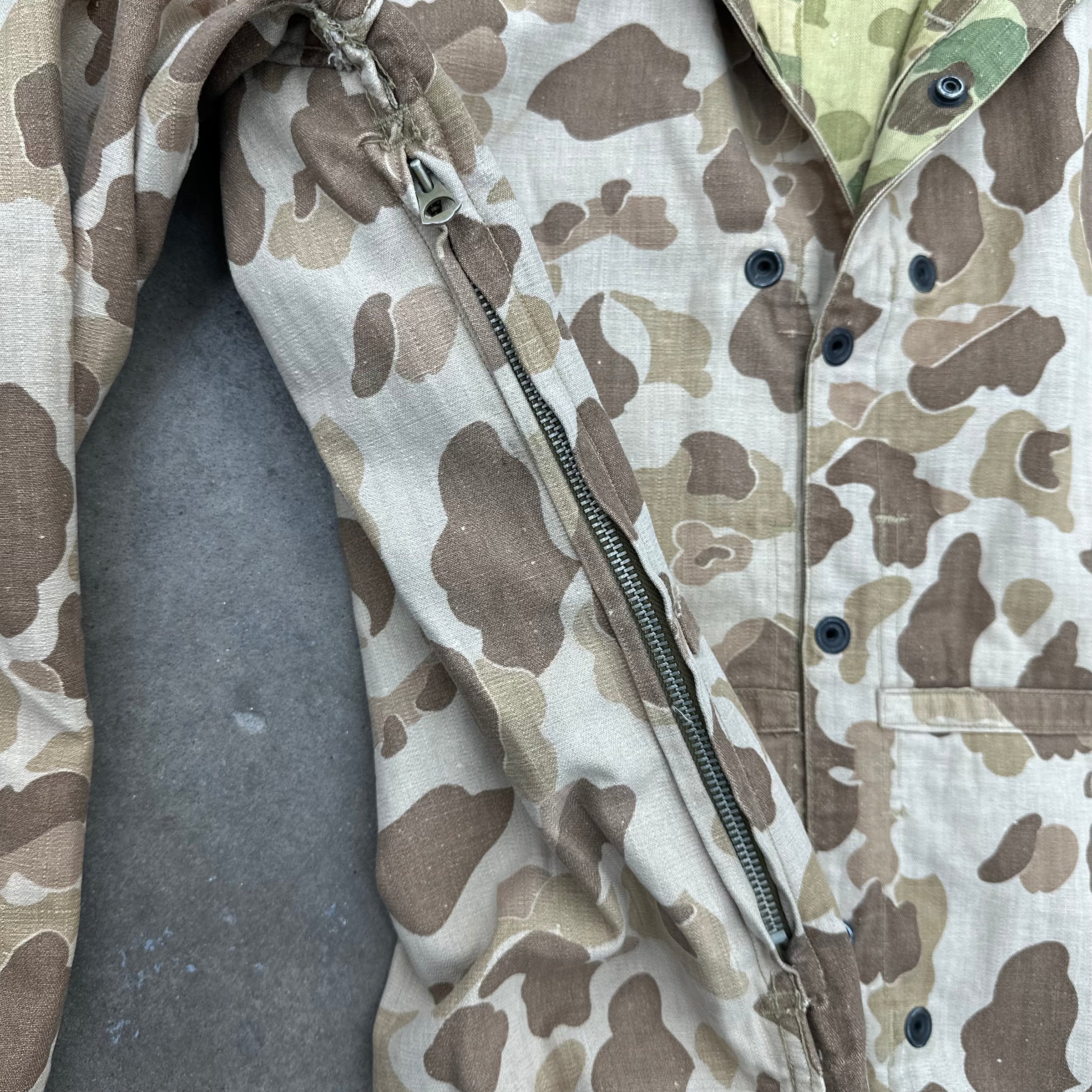 1940’s WWII USMC Paramarine Step-In Smock