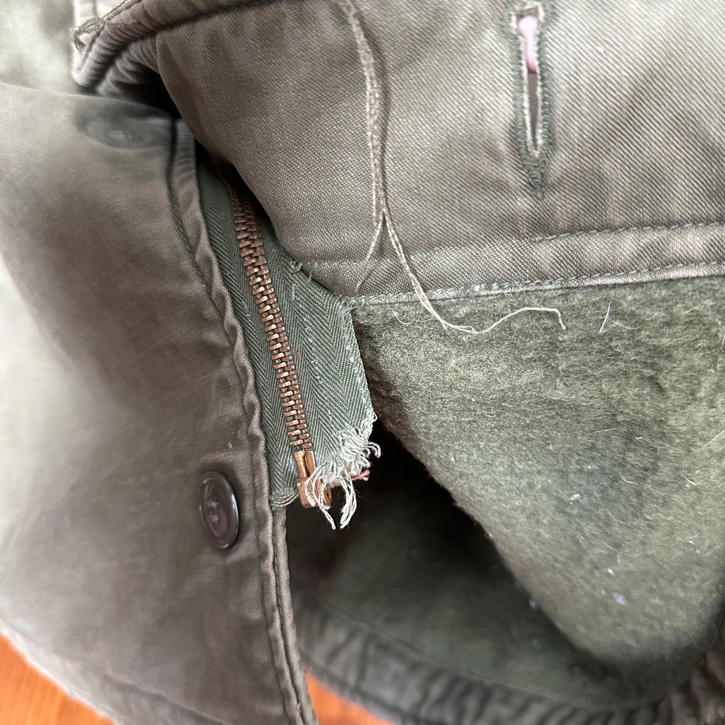 1960’s First Pattern Stenciled A-2 Deck Jacket Large