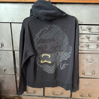 2000’s Fuct LV Monogram Ape Zip Up Hooded Sweatshirt Large