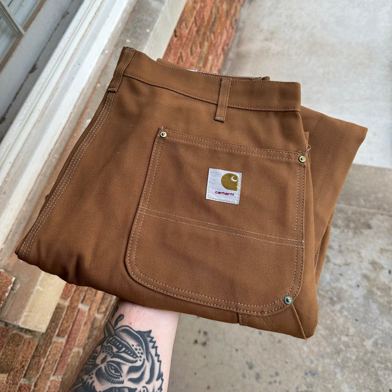 1980’s Deadstock Carhartt Double Knee Canvas Pants 40” Waist