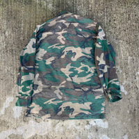 1970’s USMC Stenciled ERDL Camo Jungle Jacket Small Regular