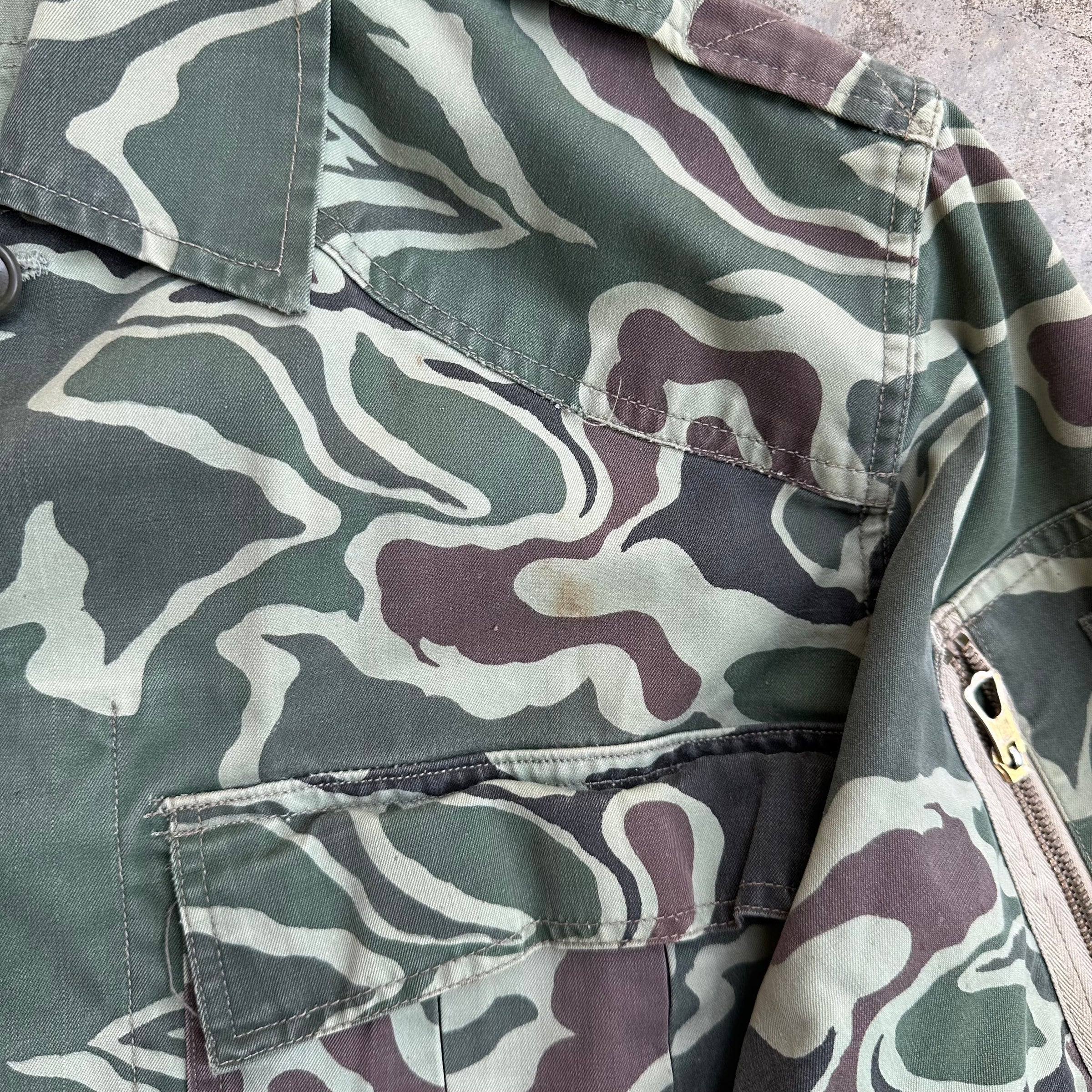 1970’s Korean Army Special Forces Noodle Camo Jacket