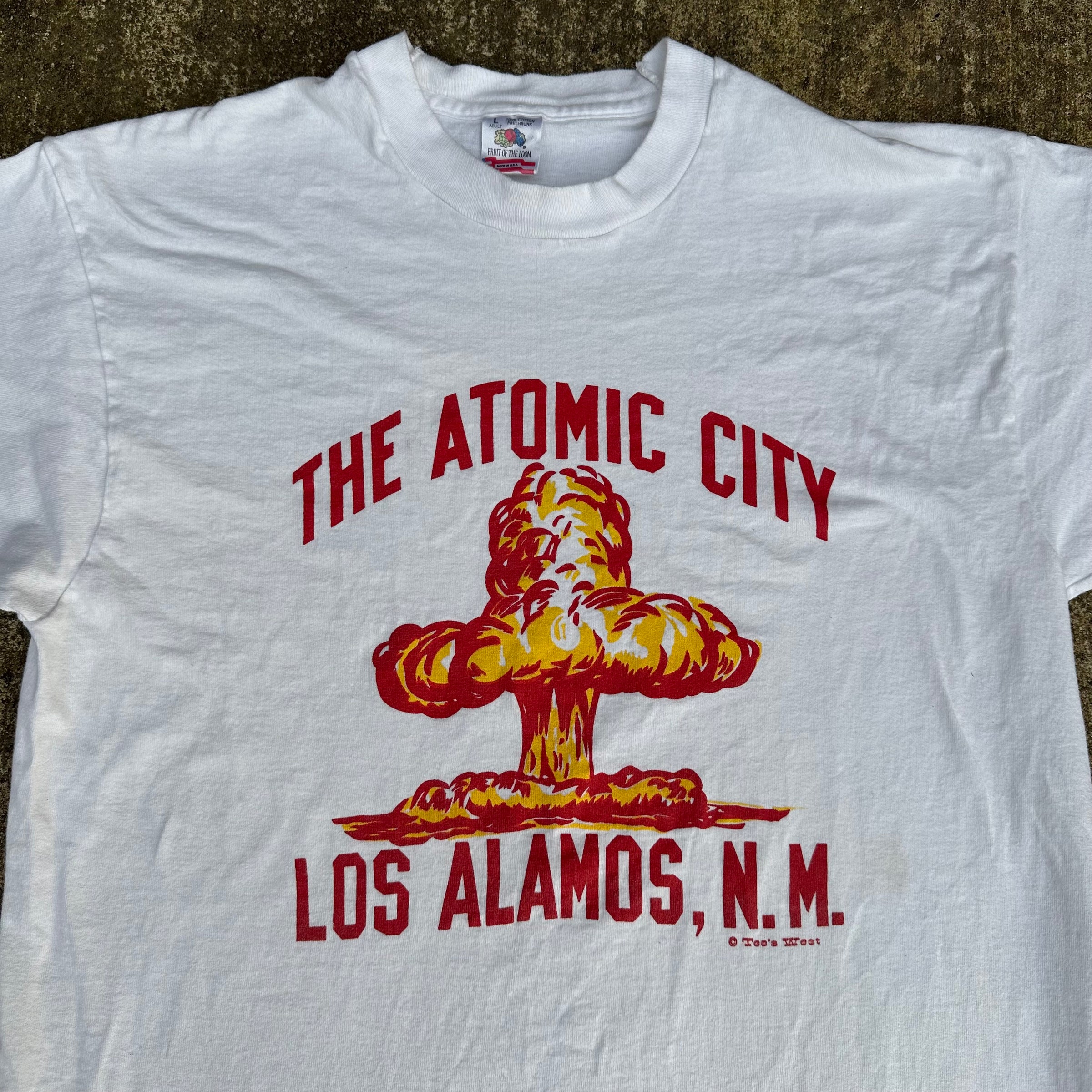 1990’s The Atomic City Los Alamos T-Shirt Medium