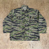 1960’s/70’s Late War Tiger Stripe Shirt 24” Chest