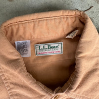 1980’s LL Bean Chamois Cloth Flannel Shirt Large