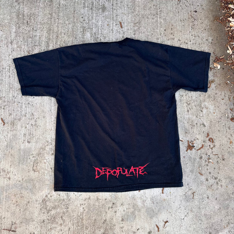 2002 Vile “Depopulate” Album T-Shirt XL