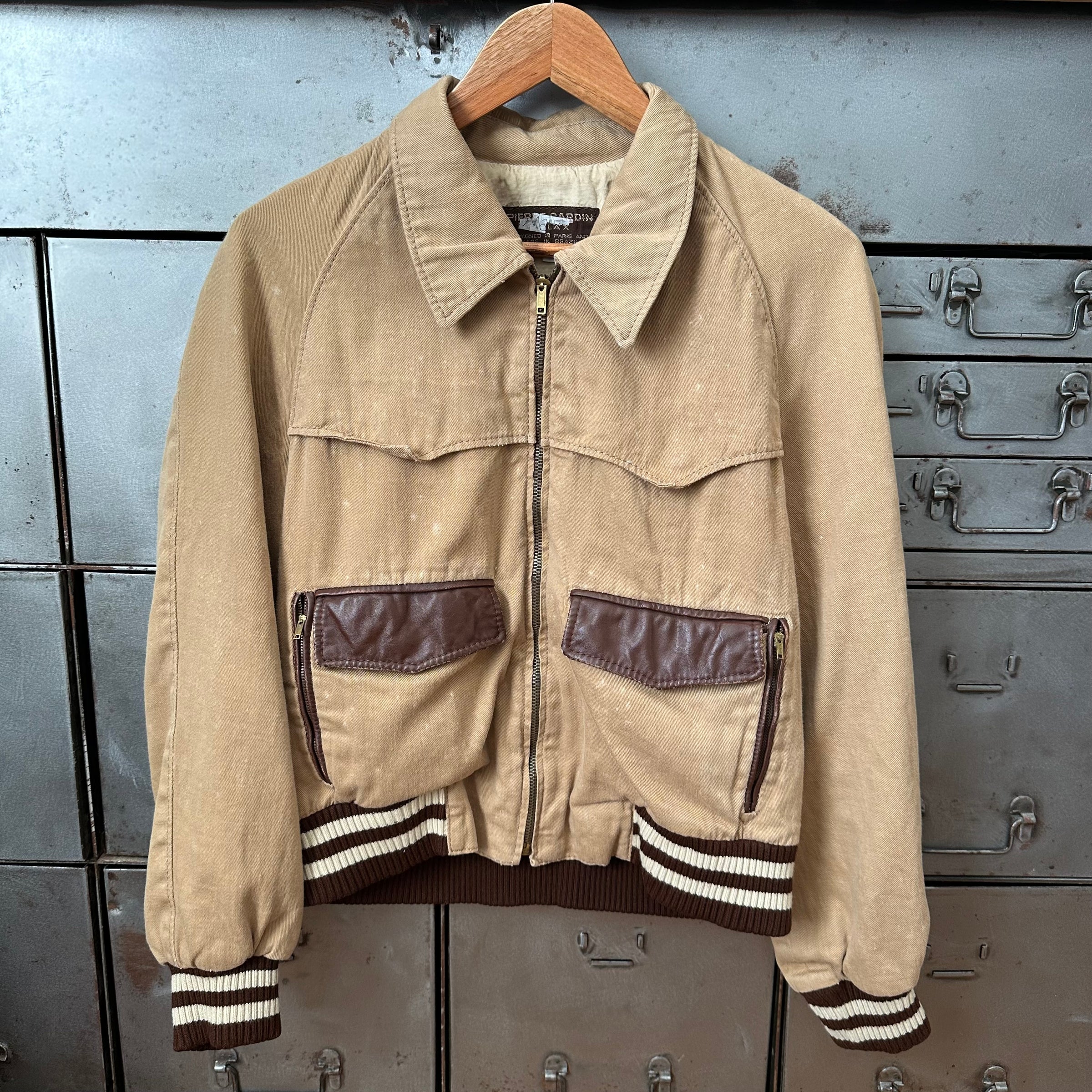 1970’s Pierre Cardin Cotton Western Style Jacket Size 40