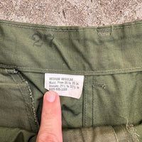 1960’s Deadstock Vietnam War Jungle Pants Medium Regular