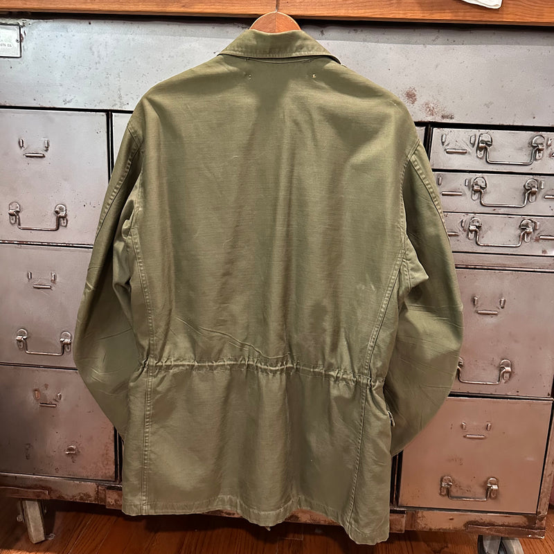 1960’s Patched M-51 Field Jacket with Camo Parachute Lining Medium Long