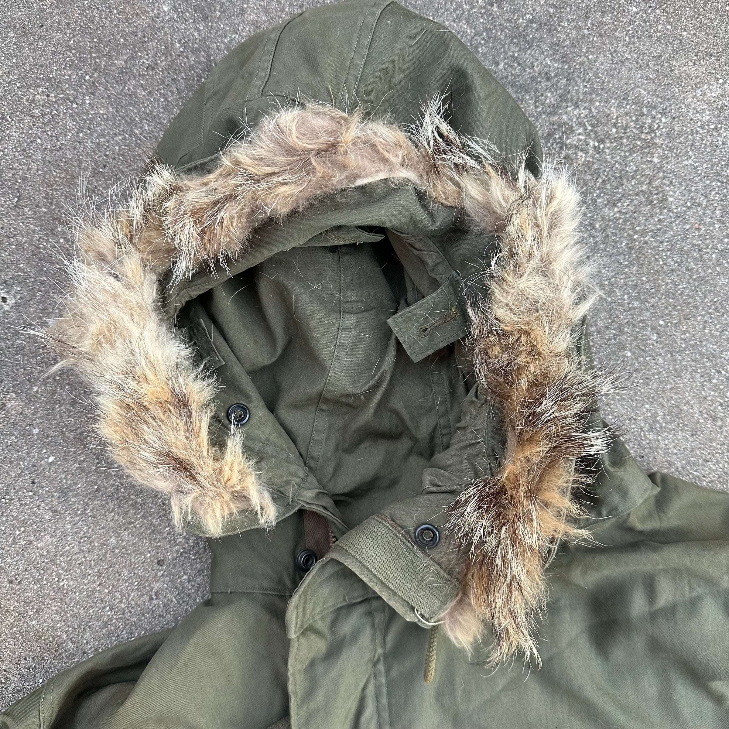 1940’s US Military M-48 Fishtail Parka XL